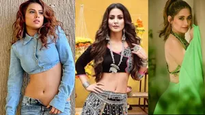 hina khan to nia sharma These TV bahus showed their glamorous style on OTT see the list (1)........................